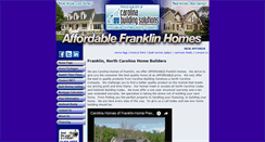 Desktop Screenshot of affordablefranklinhomes.com